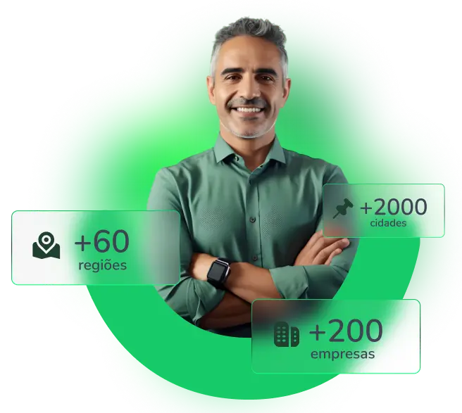 Exemplo de usuário encontrando talentos com ajuda da IA